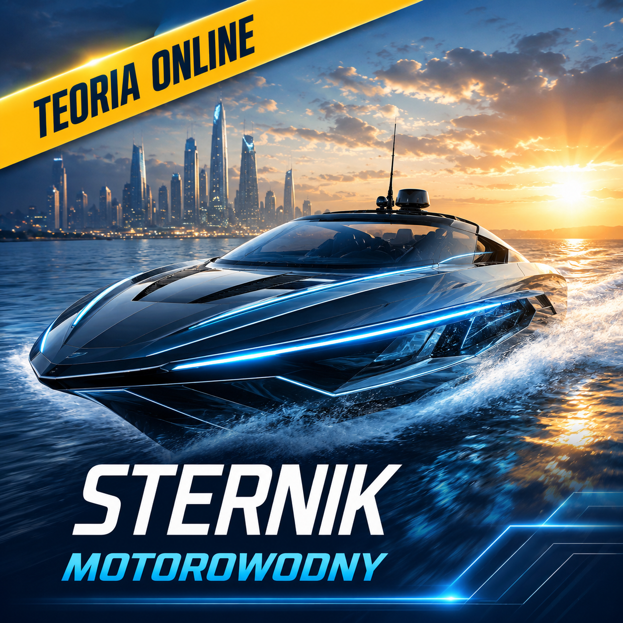 Sternik motorowodny